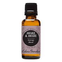 Edens Garden Awake & Aware Essential Oil Synergy Blend, 100% Pure Therapeutic Grade (Highest Quality Aromatherapy Oils- Energy & Stress), 30 ml