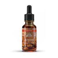 Reishi Tincture, Organic Reishi Mushroom Extract (Ganoderma Lucidum) Dried Mushrooms Supplement, Immune Booster, Non-GMO in Cold-Pressed Organic Vegetable Glycerin 700 mg, 2 oz (60 ml)