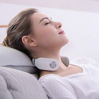 SKG Smart Neck Massager Wireless Neck Massage Equipment with Heating Function -White