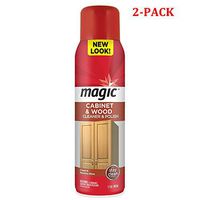 Wood Deep Cleaner and Polish - 17 Ounce - Heavy Use Wood Furniture Cabinet Table Chair Natural Brazilian Carnauba Wax and Oil - Streak Free (17 oz (2-Pack))