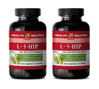 Mood Enhancement Vitamins - L-5-HTP - Supports Emotional Well Being & Positive Mood - hydroxytryptophan - 2 Bottles (120 Capsules)