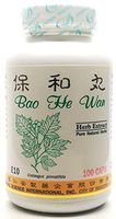 Bao He Digestant Dietary Supplement 500mg 100 Capsules (Bao He Wan) E10 100% Natural Herbs