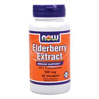 NOW Foods Elderberry Extract - 500 mg - 60 Vcaps
