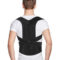 Posture Corrector for Men and Women, Full Back Support with Adjustable Straps, Providing Pain Relief for Back Shoulder Lumbar, Improve Posture and Prevent Slouching (XXL)