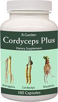 R-Garden Cordyceps Plus, 180 caps.