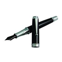 Monteverde Invincia Deluxe Chrome Trim Broad Point Fountain Pen - MV41291B