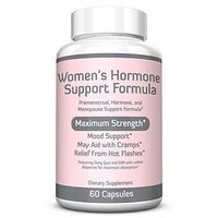 Women's Hormone Support Formula – Extra Strength DIM 200mg with BioPerine, Dong Quai, Vitamin E, Balance Hormones, Estrogen Metabolism, Mood Support, PMS Relief, Menopause Relief, 2 Month Supply