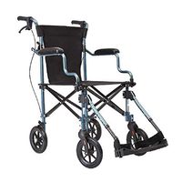 Wheelchair Older Portable Wheelchair Travel Folding Portable Trolley Multifunctional Small Disabled Wheelchair (Color : Black, Size : 858592cm)