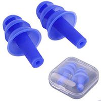 FENGLAG 1 Pair Soft Silicone Earplug-Travel Sleep Comfy Anti Noise Snore Durable Ear Plug
