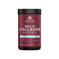 Ancient Nutrition Multi Collagen Protein Powder, Joint + Tissue, Vanilla Flavor, 5 Types of Food Sourced Collagen Peptides, Supports Joints, Skin, Nails and Gut, Made Without Dairy or Gluten, 8oz