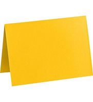 A6 Folded Card (4 5/8 x 6 1/4) - Sunflower (250Qty) | Perfect for Personal Stationery, Invitation Suite Inserts, Casual Correspondence and much more! | EX5030-12-250