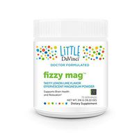 Little Davinci - Fizzy Mag, Magnesium Health Supplement for Kids, 75 Servings