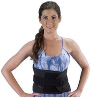 Bilt-Rite Mastex Health Lumbo Protech Deluxe Back Support, Black, 3X-Large
