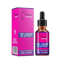 Pharma Terpene Hemp Oil Extract Drops 10% 10ml | 1000mg | Helps with pain, anxiety and stress