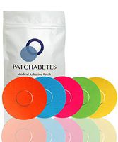 Patchabetes - Adhesive Patches - CGM Tape - Waterproof Adhesive - 20 Count - (Rainbow Pack