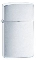 Zippo Brushed Chrome Slim Pocket Lighter
