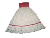 Royce Rolls Synthetic Preshrunk Premium Loop Mop Medium-Size Health Care - White #4400 Series