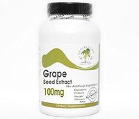 Grape Seed Extract 100mg ~ 200 Capsules - No Additives ~ Naturetition Supplements
