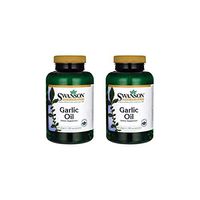 Swanson Garlic Oil 1,500 mg 500 Sgels 2 Pack
