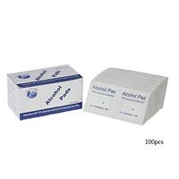 Alcohol Wipes Disposable Alcohol Pads Pre Moistened Cleansing Cloths for Hand Jewelry Phone Eyeglasses Camera Lenses Screens Keyboards Cleaning (100pcs)