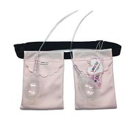 Yesito mastectomy drainage pouch and Shower pouch for Post Mastectomy Support (Pink & Blue 1)