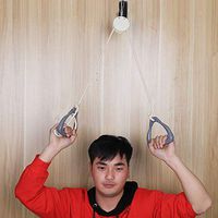 Multi-Use Shoulder Pulley Deluxe for Assisting Rehabilitation and Increasing Flexibility