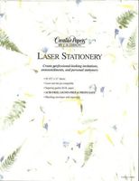 Laser Stationery - Fern Design