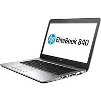 HP Elitebook 840 G4 14" Notebook, Windows, Intel Core i7 2.7 GHz, 16 GB RAM, 512 GB SSD, Silver (1GE45UT#ABA)