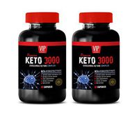 Supplements to Increase Energy - Keto 3000 - EXOGENOUS Ketone Complex - Keto Pills for Women and Men - 2 Bottles 120 Capsules