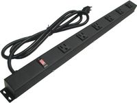 2 ft 6 Outlet Metal Power Strip