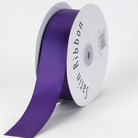 BBCrafts Purple Satin Ribbon Single Face 5/8 inch 100 Yards