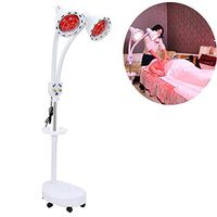 Far-Infrared Physiotherapy Lamp Red Light Beauty Salon Home Skin Baking Electric Instrument Floor Stand Heating Light Infra Red Heat for Pain Relief, Adjustable Temperature