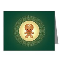 Note Cards (20 Pack) Chistmas Cuties Gingerbread Man