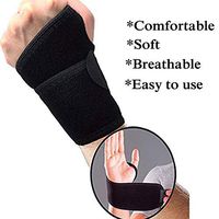Thumb & Wrist Stabilizer Brace - Left & Right Both Hand Thumb Support Ganglion Cyst Treatment Brace Breathable Neoprene Adjustable Elastic Hook & Loop Wristband Wrist Band Support Wrist Support BRAC