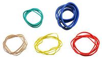 CanDo 10-1855 Hand Exerciser, Additional Latex Free Bands, 5 Pack Set