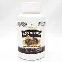 Zen Natura Ajo Negro Suplemento, Aged Black Garlic Supplement, Original from Mexico. 90 Capsules Bottle