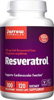 Jarrow Formulas Resveratrol, Supports Cardiovascular Function, 100 mg, 120 Veggie Caps