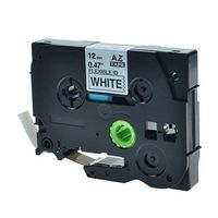 GREENCYCLE Compatible for Brother TZ TZe FX231 TZ-FX231 TZe-FX231 Flexible Label Tape for P-Touch PT-D210 PT-H100 PTD400AD Label Maker 12mm (1/2 Inch) x 8m (26.2 ft) Laminated Black on White