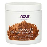 NOW Foods Red Clay Powder Moroccan - 6 oz.