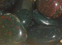 Bloodstone Tumblestones Greens Reds - Large