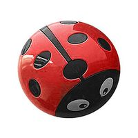 ampusanal 3D Electric Massager, Head Scalp Massager, Rechargeable Head Massager USB Charging Model Exquisite Vibration Massage Machine Beetle Shap, Waterproof Portable Head Massager for Head Body