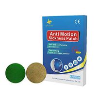 Motion Sickness Patch,Seasick Patches for Cruise Works to Relieve Vomiting,Nausea,Dizziness,Cruise Essentials 6 Patches