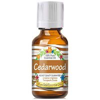 Pure Gold Cedarwood Essential Oil, 100% Natural & Undiluted, 30ml