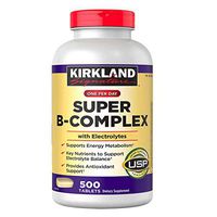 Kirkland Signature jFBCOA One Per Day Super B-Complex with Electrolytes, 500 Tablets (2 Pack)