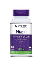 Natrol, Niacin 500 Mg Time Release, 100 Tablets