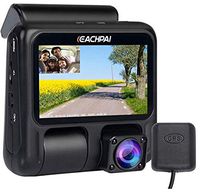 City Steal Deal (Today Only 25.OFF)Dual DashCam Super Night Vision,1920X1080P HD Sony with GPS, Wide Angle, G-Sensor, Motion Detect, UBER, LYFT APP, 32GB KINGSTON