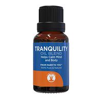 TRANQUILITY Essential Oil Blend - Essential Oils For Peace -  Save With GuruNanda Essential Oil Synergy Blend - 100% Pure Therapeutic Grade - Undiluted - 15 ml