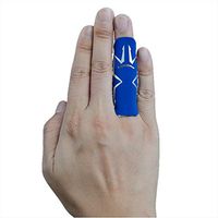 Chinashow Basketball Fingers Sleeve Support Protector Finger Protector for Arthritis Blue