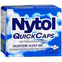 Special pack of 5 NYTOL SLEEP AID 32 Caplets