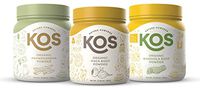 KOS Less-Stress Bundle, Organic Ashwagandha Powder (104 Servings) + Maca Root Powder (86 Servings) + Rhodiola Root Powder (104 Servings)